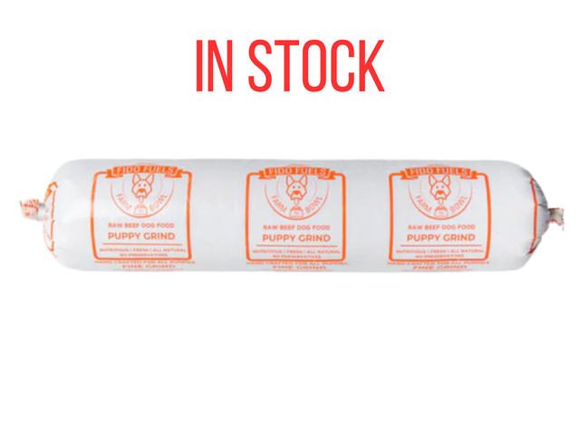 Fine/Puppy Grind Raw Food