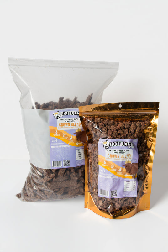 Crown Blend Freeze Dried Raw Dog Food | Fido Fuels