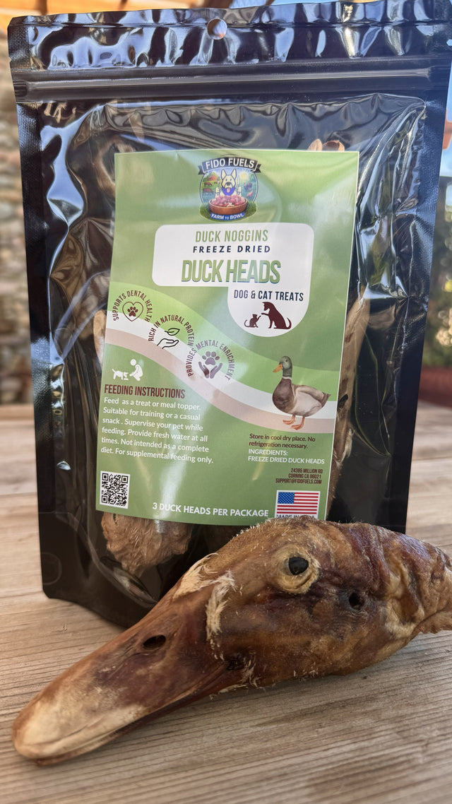 Duck Noggins - Freeze-Dried Duck Heads