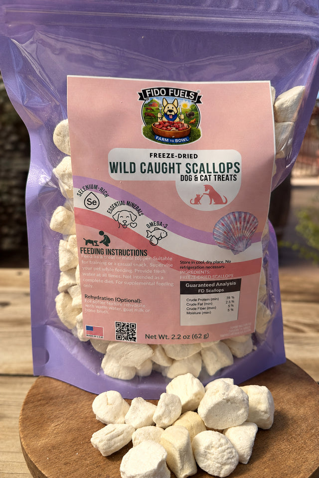 Freeze-Dried Scallops