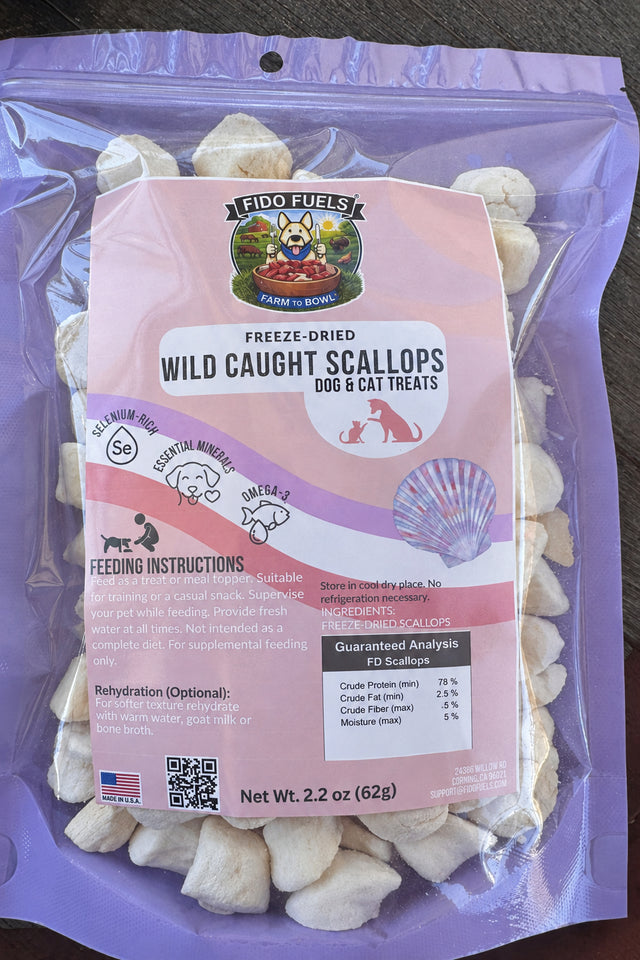 Freeze-Dried Scallops