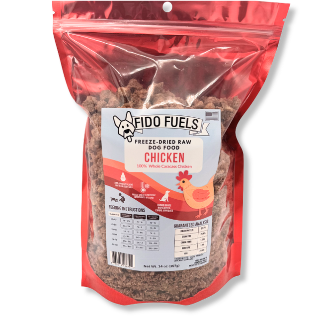 Whole Chicken Freeze Dried Dog Food | Fido Fuels