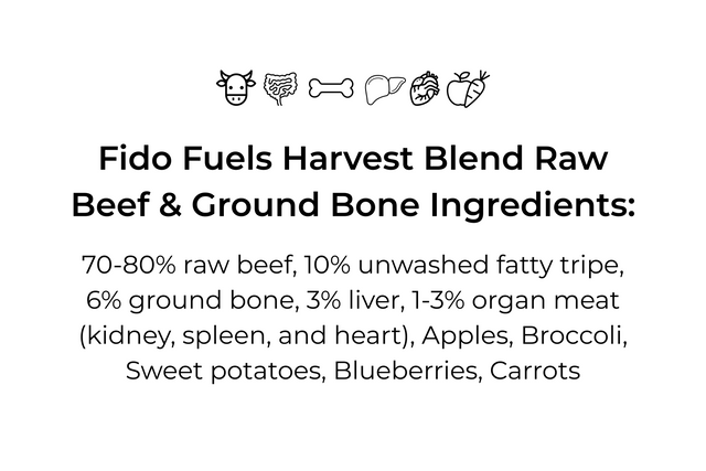 Harvest Blend Freeze Dried Dog Food