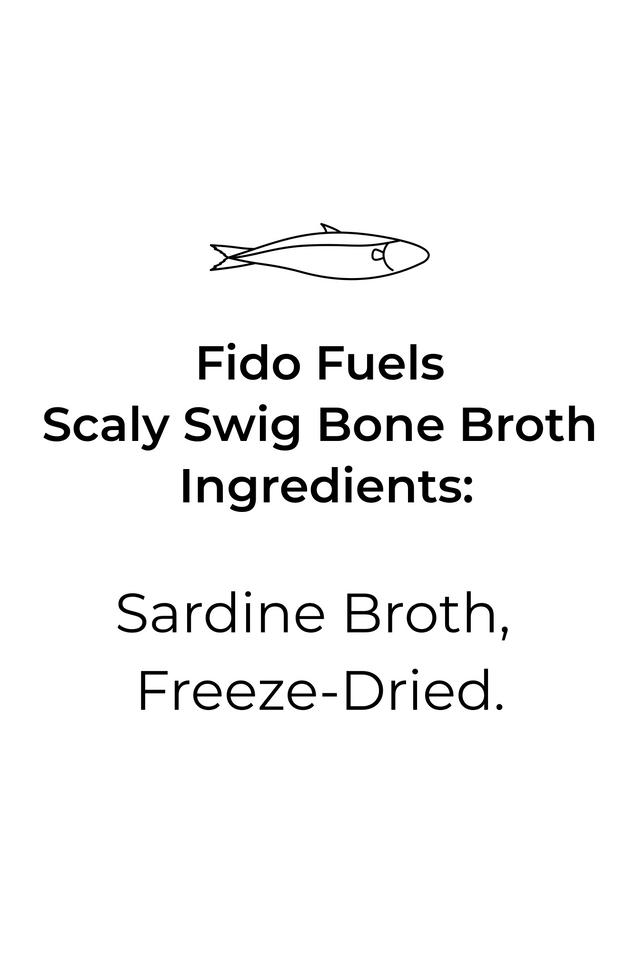 Scaly Swig Freeze Dried Bone Broth