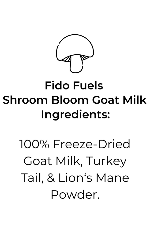 Shroom Bloom Freeze Dried Goat Milk