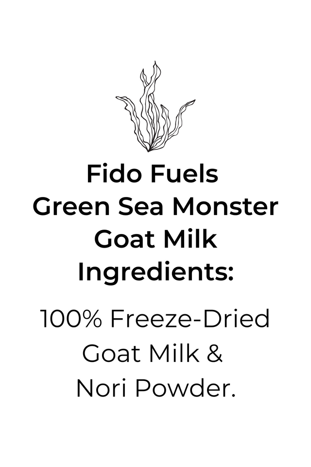 Green Sea Monster Freeze Dried Goat Milk