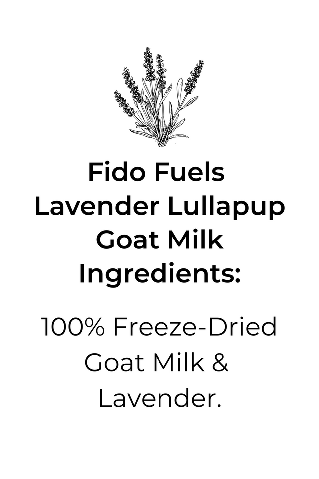 Lavender Lullapup Freeze Dried Goat Milk