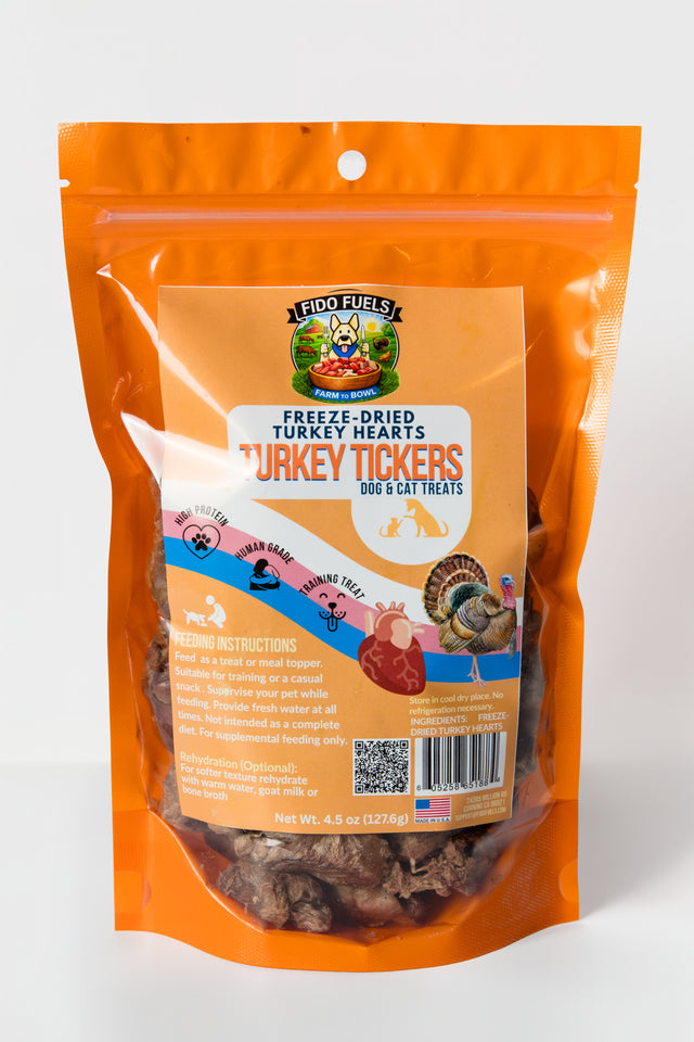 Freeze Dried Turkey Tickers