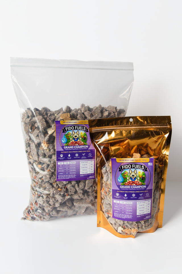 Grand Champion Freeze Dried Dog Food | Fido Fuels