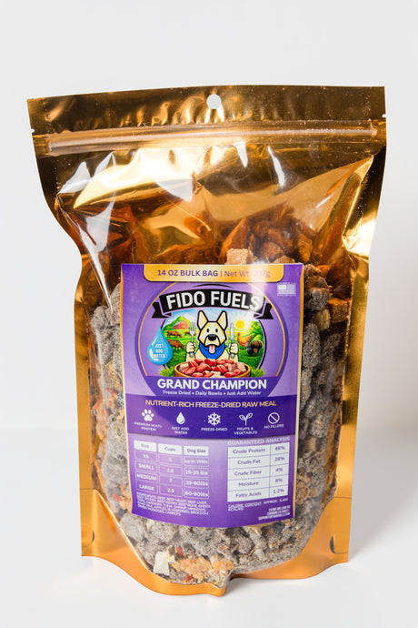 Grand Champion Freeze Dried Dog Food | Fido Fuels