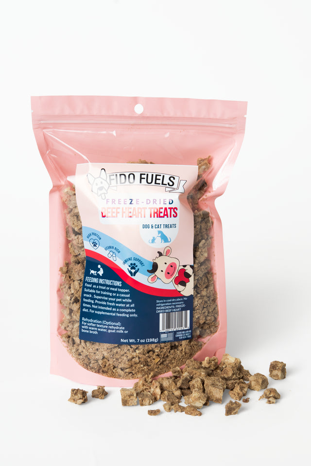Freeze Dried Beef Heart Treats