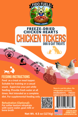Freeze Dried Chicken Tickers