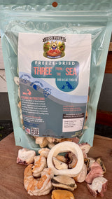 Three from the Sea – Freeze-Dried Mussels, Shrimp &amp; Calamari