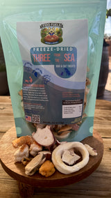 Three from the Sea – Freeze-Dried Mussels, Shrimp &amp; Calamari