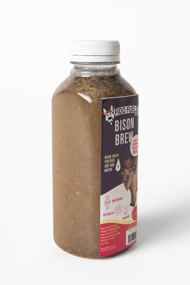 Bison Brew Freeze Dried Bone Broth | Fido Fuels