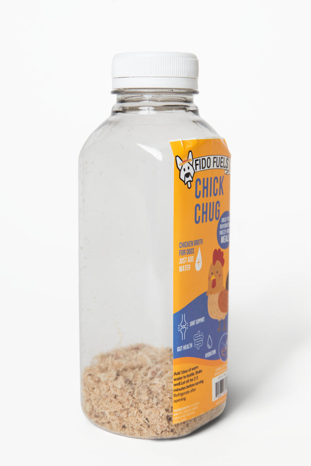Chick Chug Freeze Dried Bone Broth for dogs | Fido Fuels