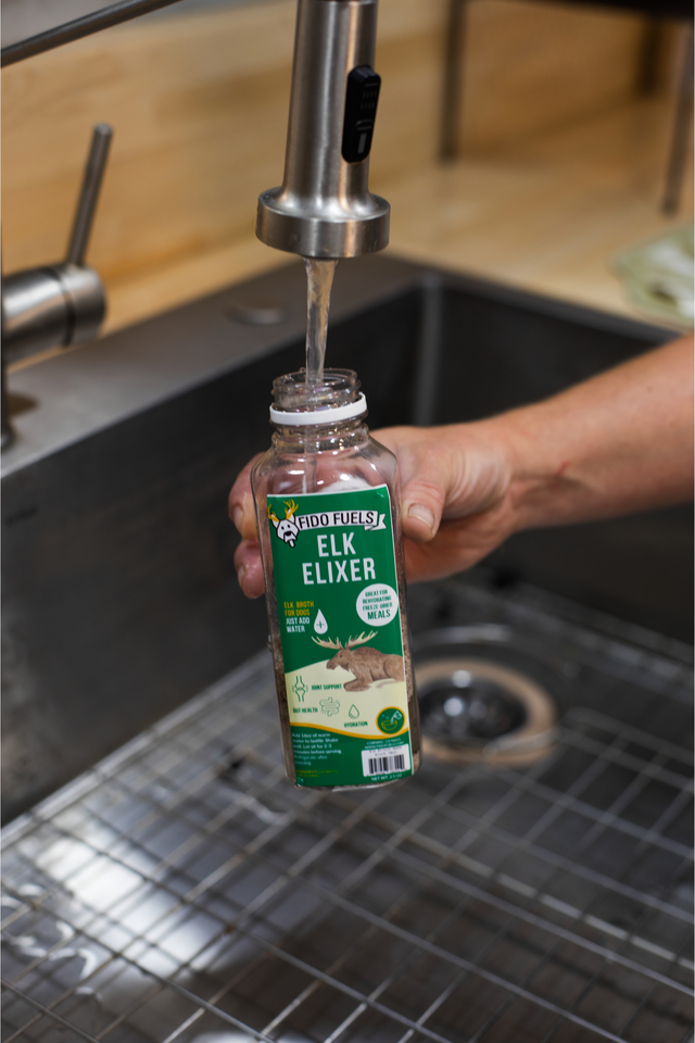 Elk Elixir Freeze Dried Bone Broth for dogs | Fido Fuels