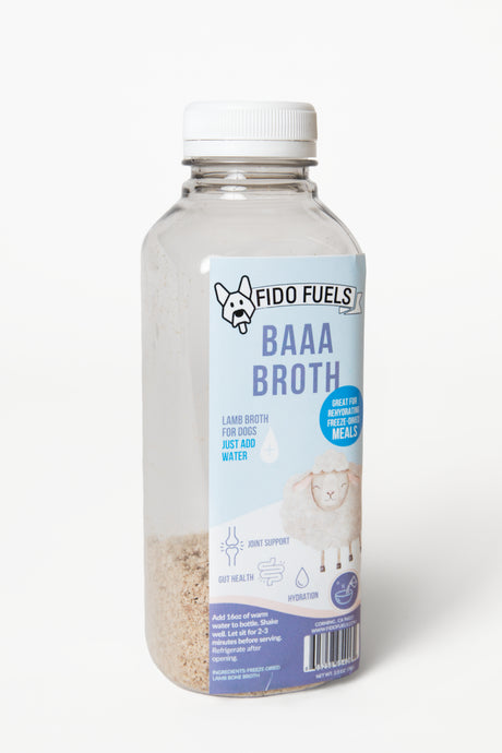 Baa Broth Freeze Dried Bone Broth | Fido Fuels