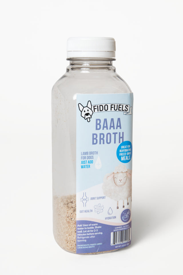 Baa Broth Freeze Dried Bone Broth | Fido Fuels