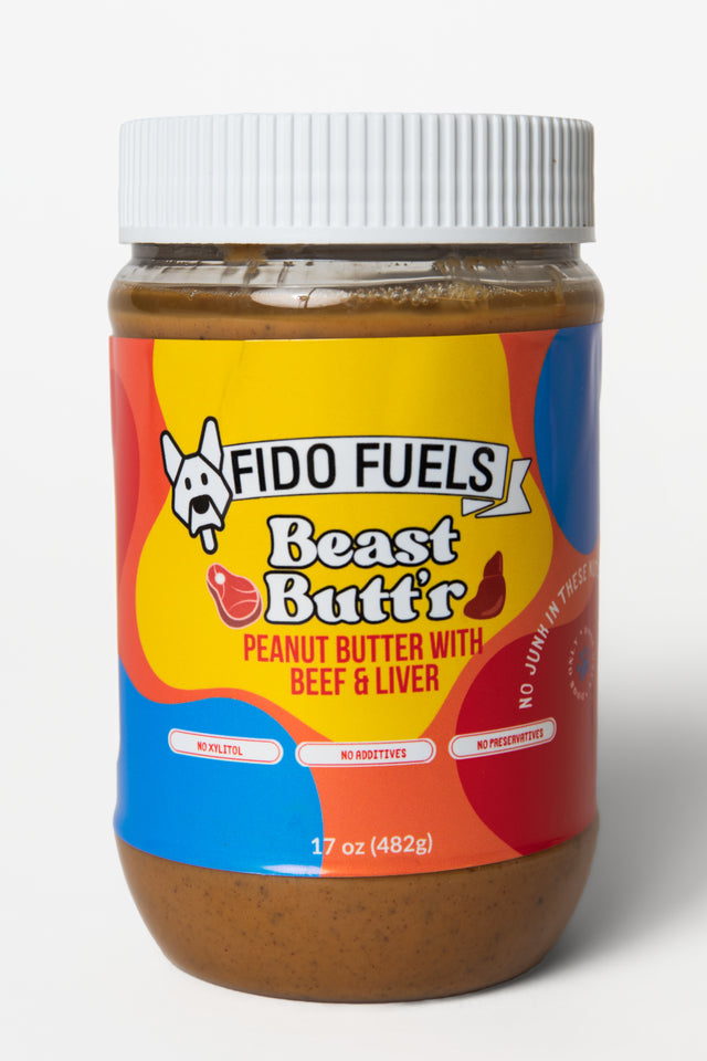 Beast Butt'r Peanut Butter for Dogs | Fido Fuels