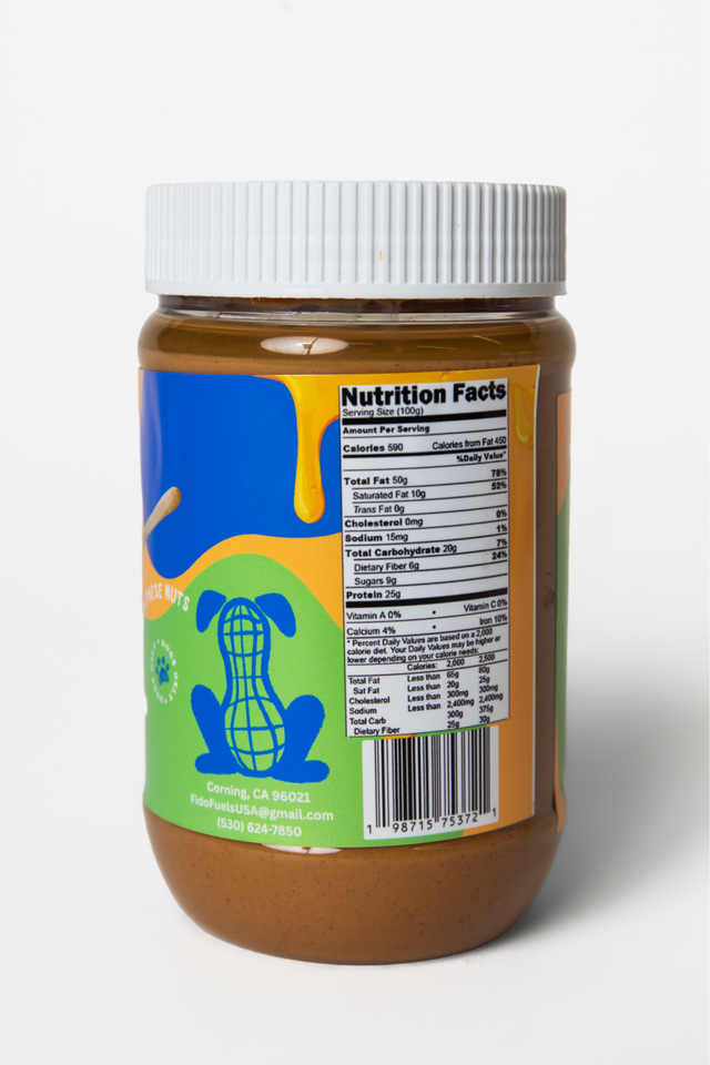 Mutt'r Butt'r Peanut Butter for Dogs | Fido Fuels