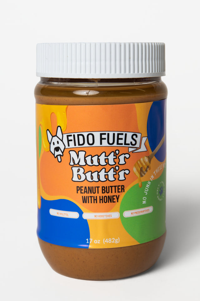Mutt'r Butt'r Peanut Butter for Dogs | Fido Fuels