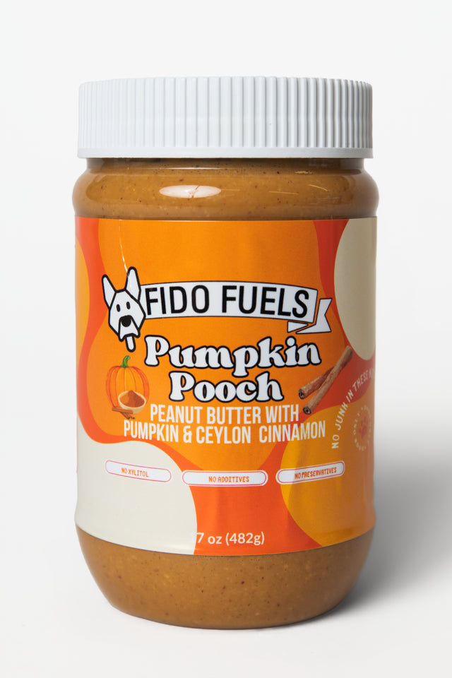 Pumpkin Pooch Peanut Butter for Dogs | Fido Fuels