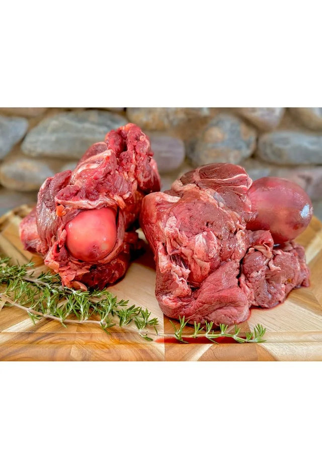 Raw Cow Knuckle Bones
