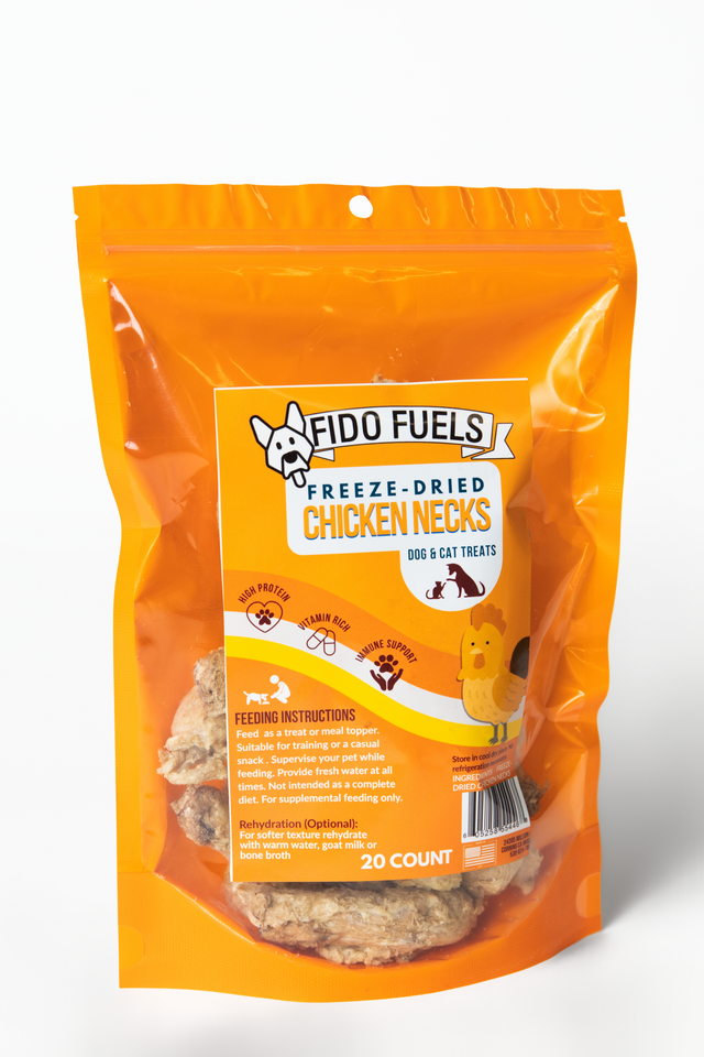 Freeze Dried Chicken Necks