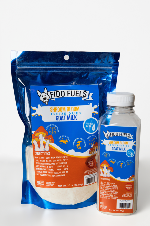 Shroom Bloom Freeze Dried Goat Milk