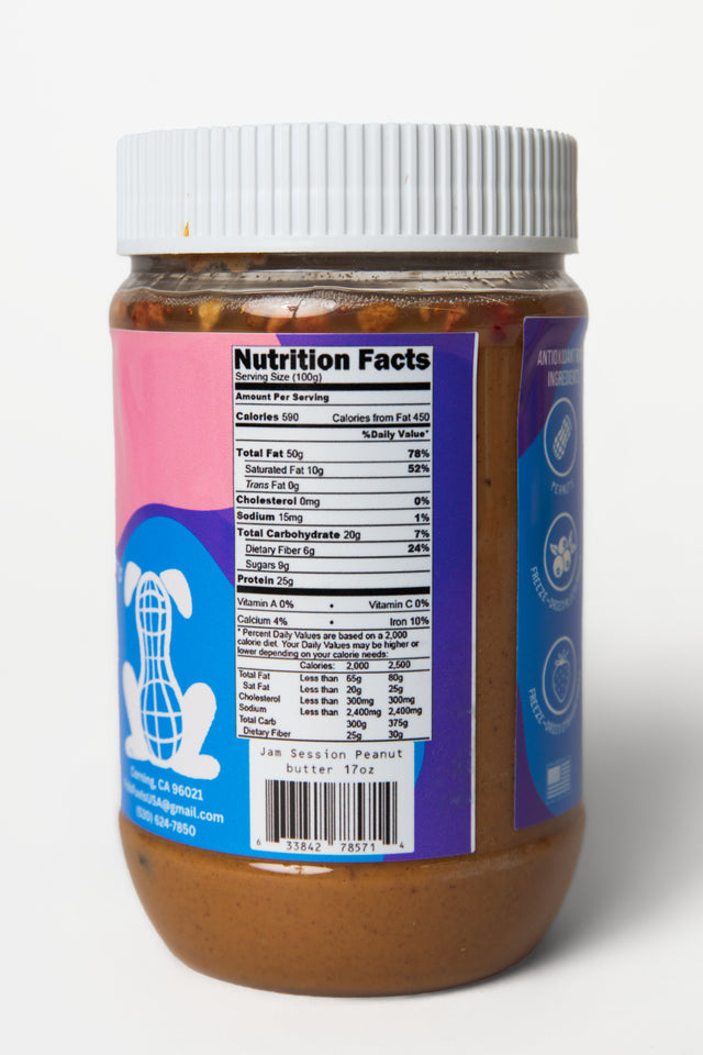 Jam Session Peanut Butter for Dogs | Fido Fuels