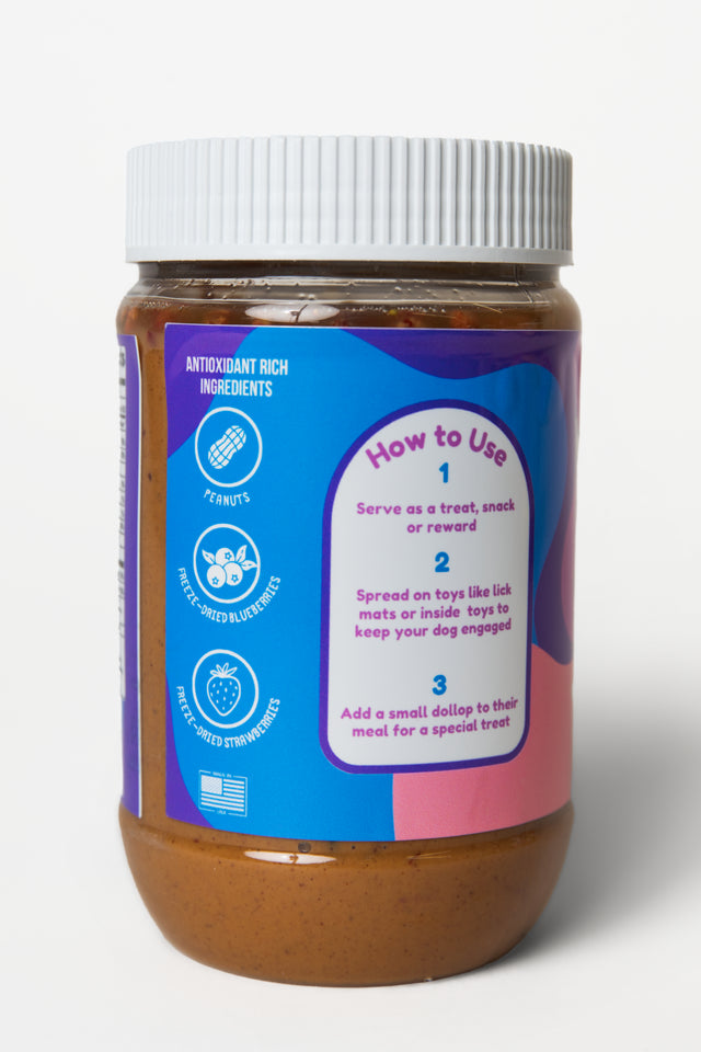Jam Session Peanut Butter for Dogs | Fido Fuels