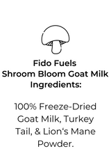 Shroom Bloom Freeze Dried Goat Milk