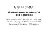 Meow Moo Raw Cat Food