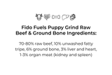 Fine/Puppy Grind Raw Food