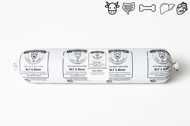 Fine/Puppy Grind Raw Food