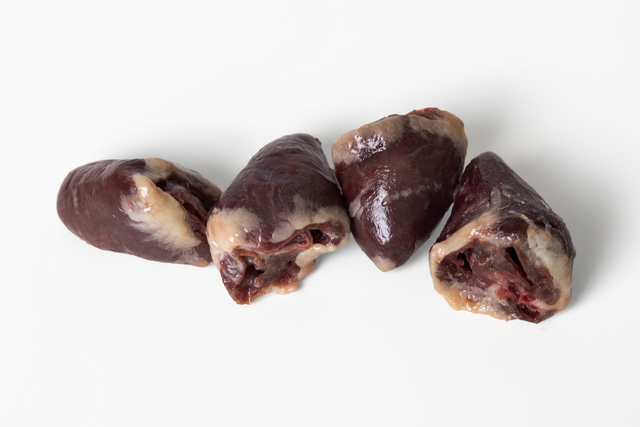Frozen Raw Turkey Hearts
