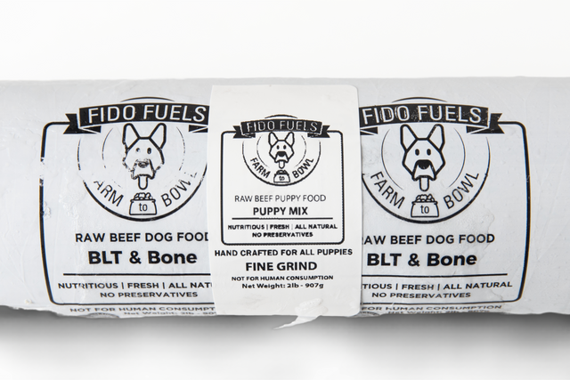 Fine/Puppy Grind Raw Food