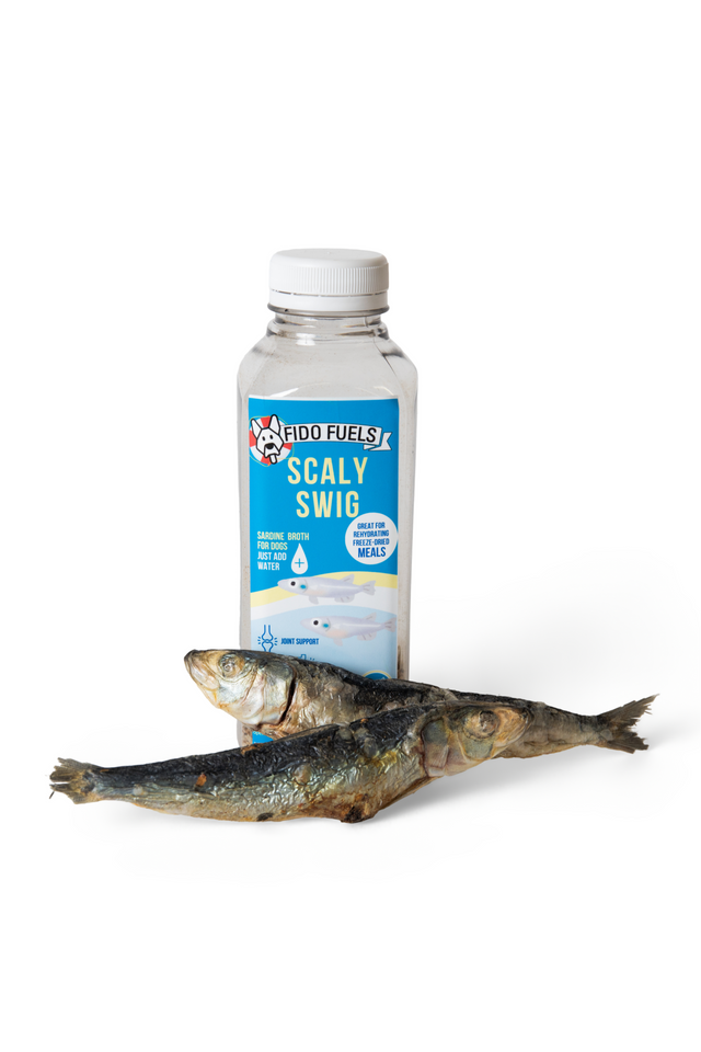 Scaly Swig Freeze Dried Bone Broth for dogs | Fido Fuels